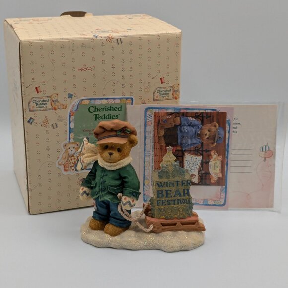 Cherished Teddies James "Going My Way For The Holidays" (269786) 1997 - Picture 2 of 9